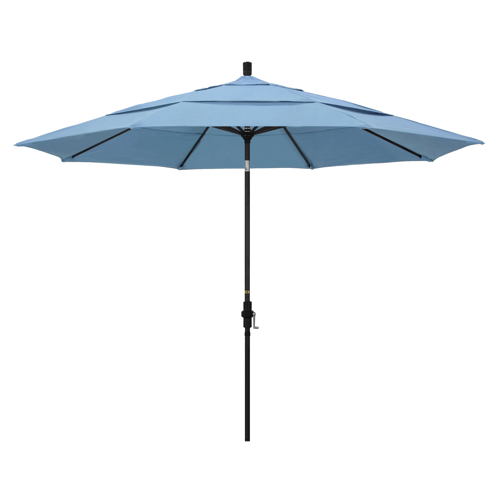 CasaFoyer 11ft California Umbrella - Extra Large Size, Market-Style Design, Collar Tilt, Durable Aluminum Frame, Easy Tilt Control, User-Friendly & Long-Lasting