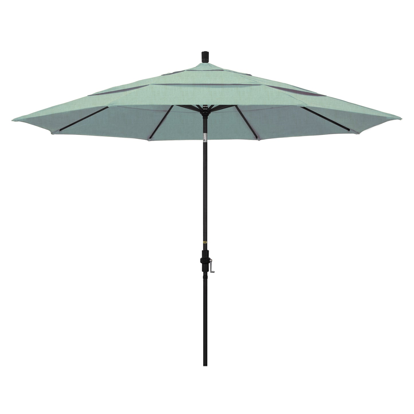CasaFoyer 11ft California Umbrella - Extra Large Size, Market Style Design, Collar Tilt & Crank-to-Open Feature, Durable Aluminum Frame, User-Friendly & Sturdy