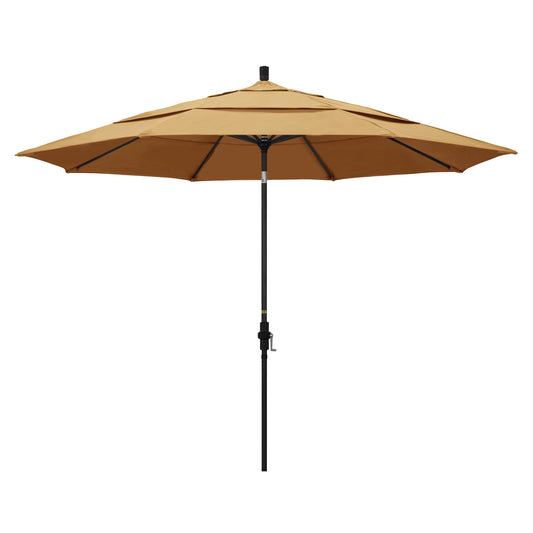 CasaFoyer 11' California Umbrella - Extra Large Size, Market-Style Design, Collar Tilt, Easy Crank-to-Open, Sturdy Aluminum Frame, Durable & User-Friendly