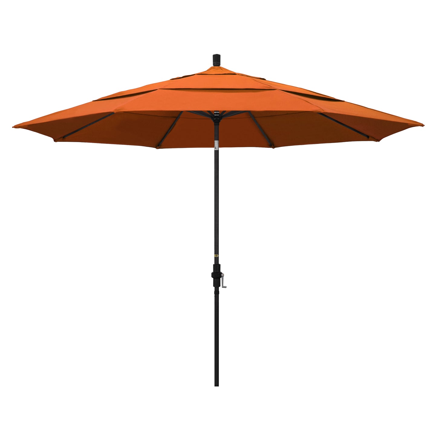 CasaFoyer 11ft California Umbrella - Market Style, Collar Tilt Design, Durable Aluminum Frame, Easy Crank-to-Open Mechanism, Wide Range of Tilt Positions
