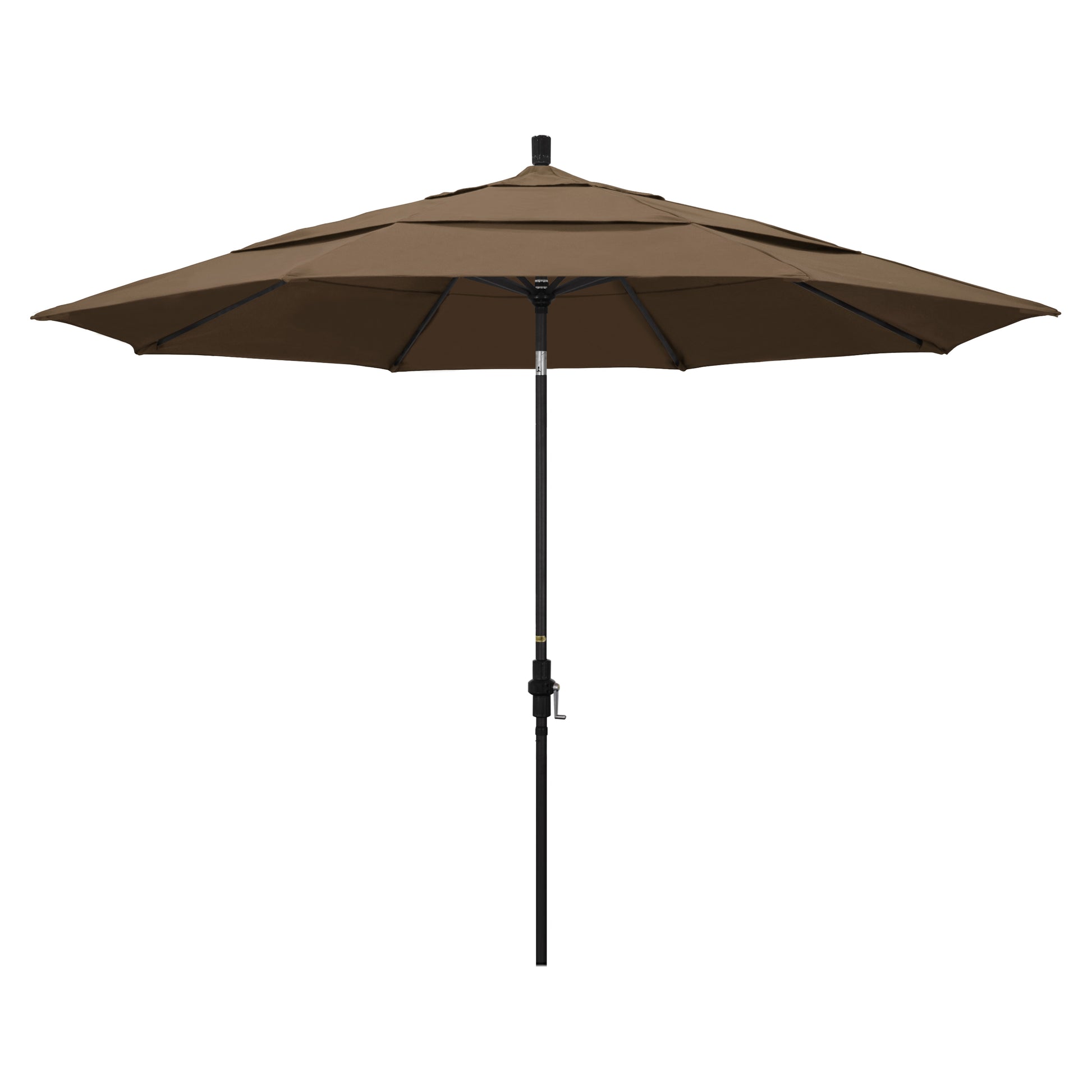 CasaFoyer 11' California Umbrella - Market Style, Collar Tilt Design, Durable Aluminum Frame - Ideal for Residential Use