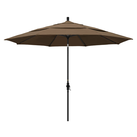 CasaFoyer 11' California Umbrella - Market Style, Collar Tilt Design, Durable Aluminum Frame - Ideal for Residential Use