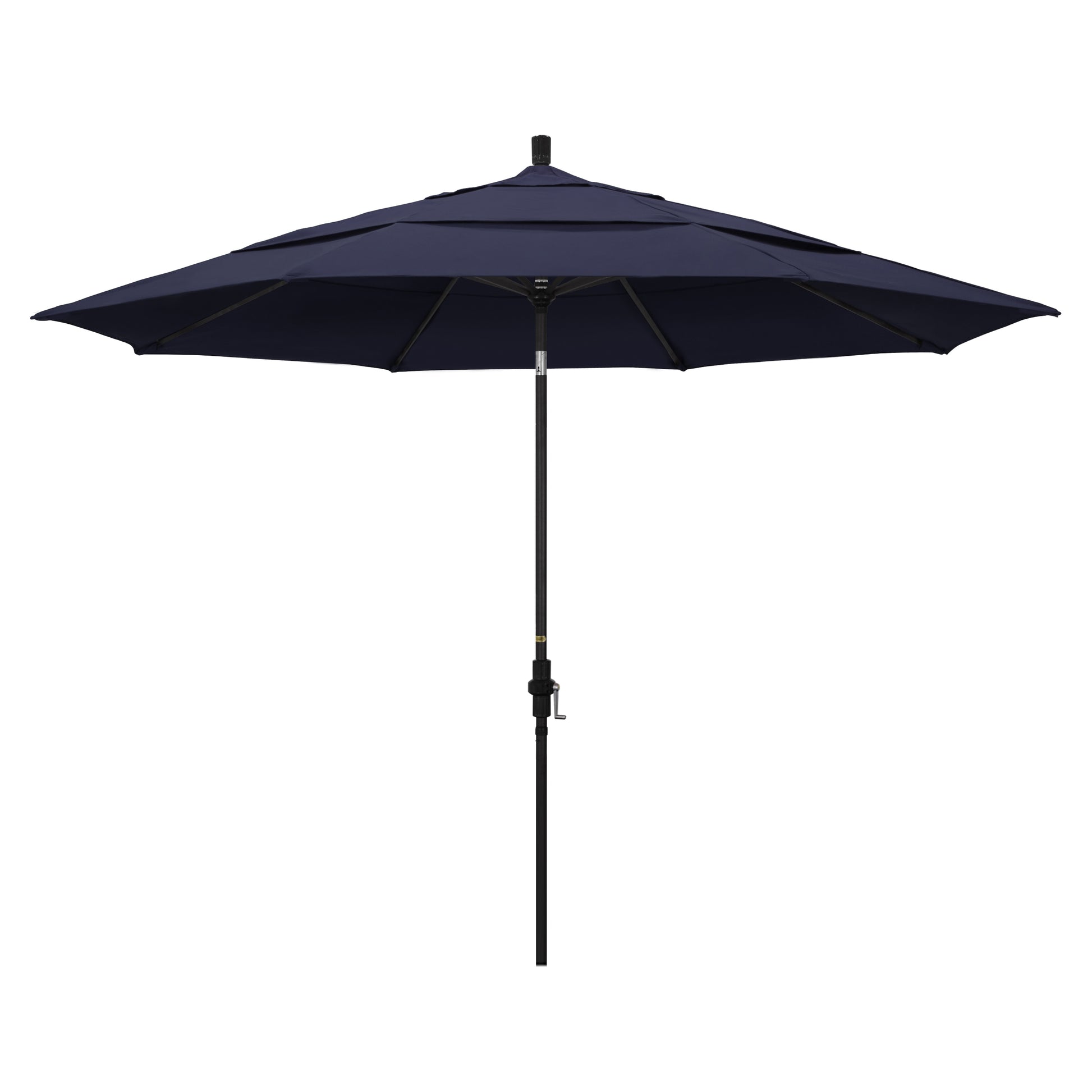 CasaFoyer 11ft California Umbrella - Extra Large Size, Sturdy Aluminum Frame, Collar Tilt Design, Easy Crank-to-Open Mechanism, Durable Construction
