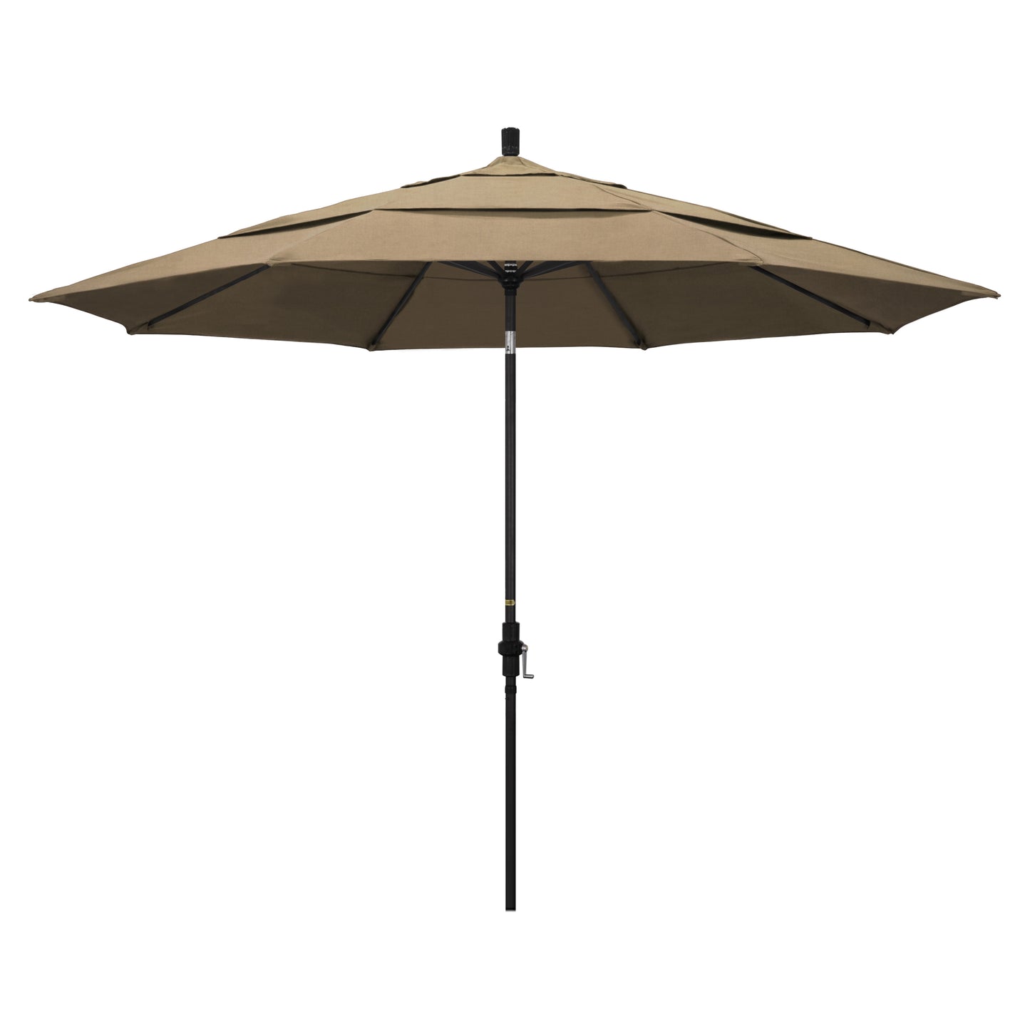 CasaFoyer 11' California Market Style Umbrella with Collar Tilt - Durable Aluminum Frame, Easy Tilt Control, Beautiful Design
