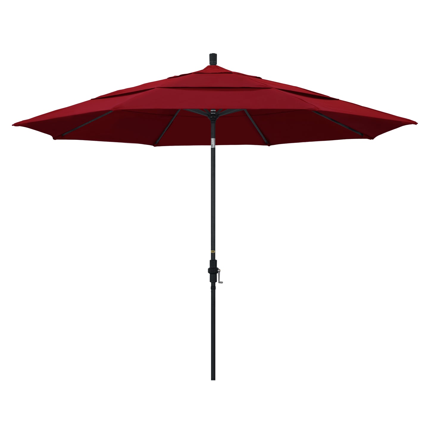 CasaFoyer 11' California Umbrella - Market Style, Collar Tilt Design, Sturdy Aluminum Frame - Ideal for Residential Use, Attractive Design