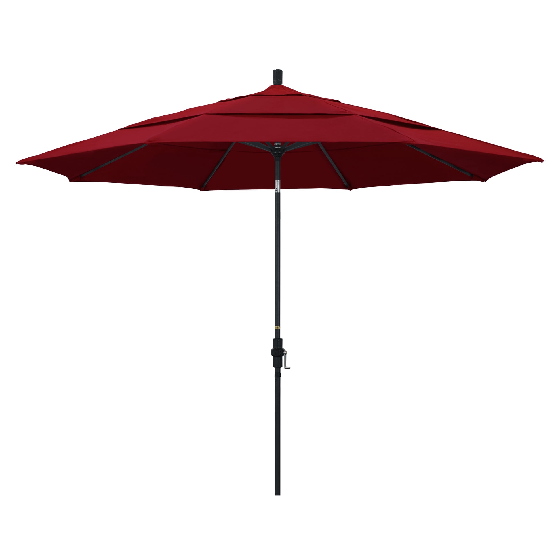 CasaFoyer 11' California Umbrella - Market Style, Collar Tilt Design, Sturdy Aluminum Frame - Ideal for Residential Use, Attractive Design