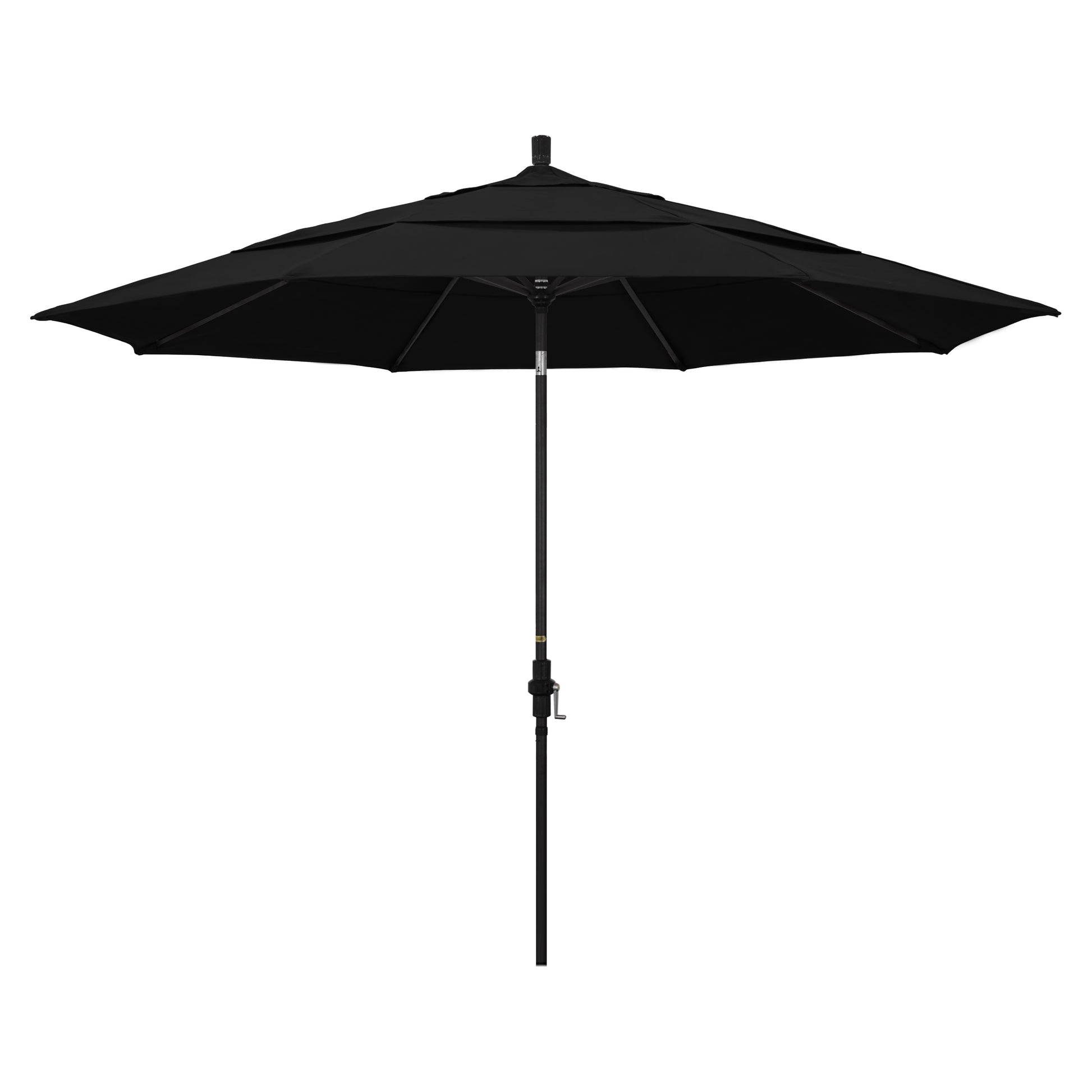 CasaFoyer 11' California Umbrella - Market Style | Ample Shade | Sturdy Aluminum Frame | Collar Tilt Design | Easy Control | Durable & User-Friendly