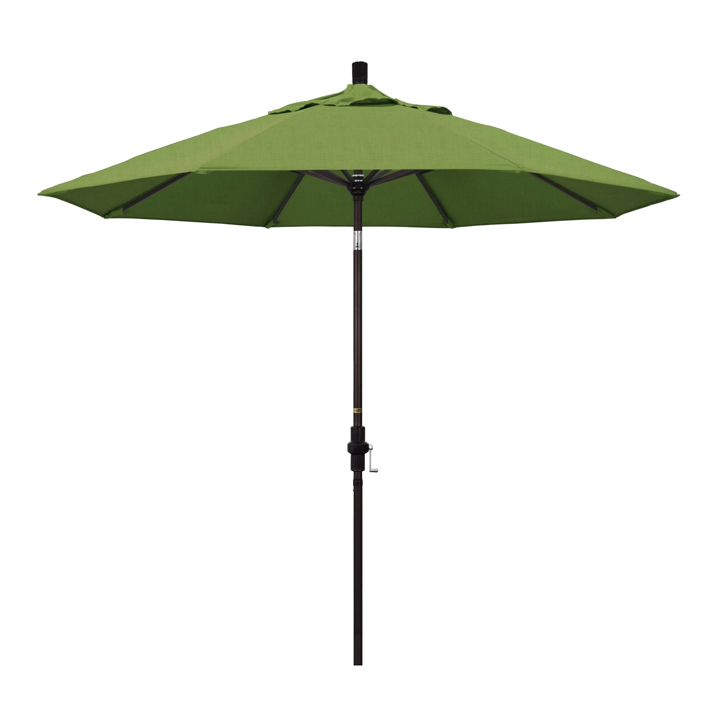 CasaFoyer California Umbrella 9' Market Umbrella with Collar Tilt and Crank Lift - Durable Aluminum Frame - Easy Shade Adjustment - Sunbrella Fabric