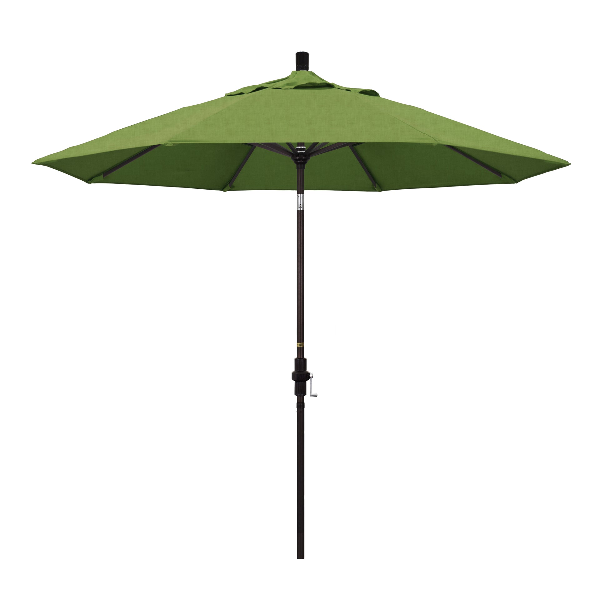 CasaFoyer California Umbrella 9' Market Umbrella with Collar Tilt and Crank Lift - Durable Aluminum Frame - Easy Shade Adjustment - Sunbrella Fabric