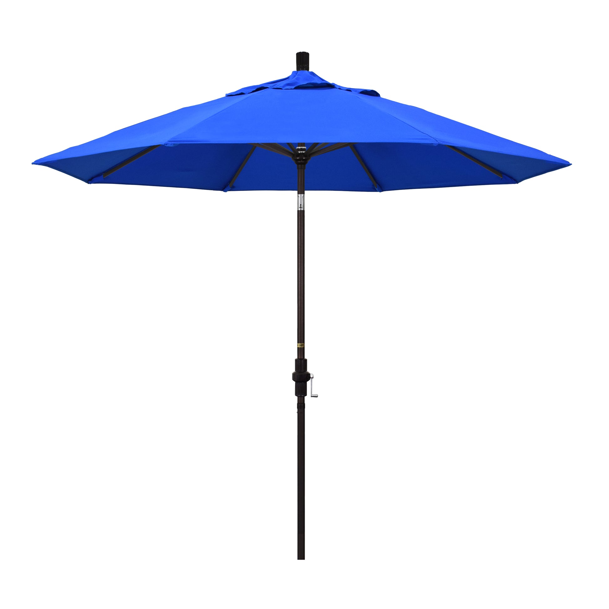 CasaFoyer California Umbrella 9' Market Umbrella - Durable Aluminum Frame, Collar Tilt Design, Easy Crank Open - Optimal Shade for Residential Owners