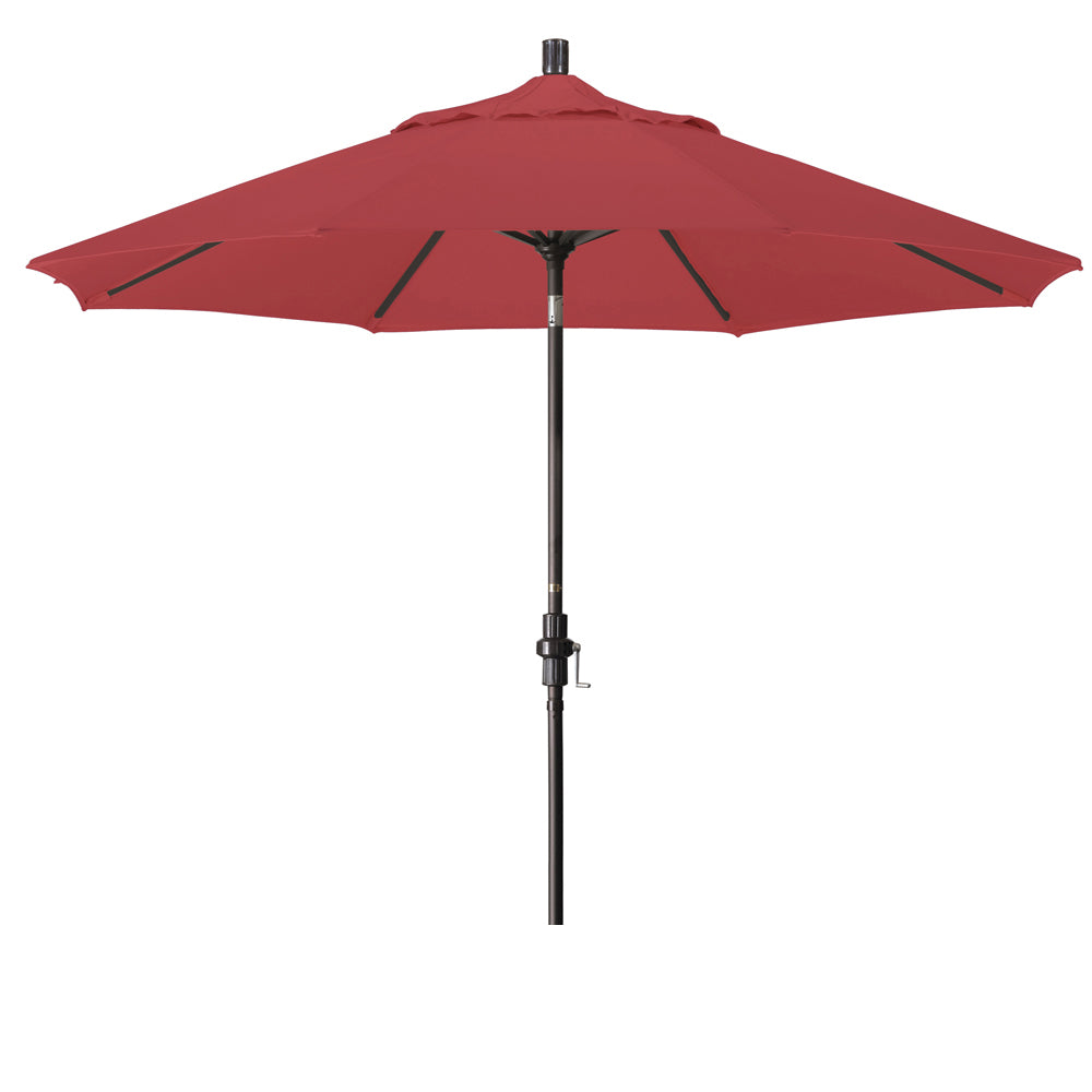 CasaFoyer California Umbrella 9' Market Umbrella - Durable Aluminum Frame, Collar Tilt Design, User-Friendly Crank Lift - Perfect for Residential Owners