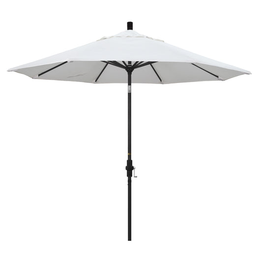 CasaFoyer California Umbrella 9' Market Umbrella with Collar Tilt and Crank Lift - Durable Aluminum Frame - Attractive Design - Easy Tilt Adjustment - Long-lasting Shade Enjoyment