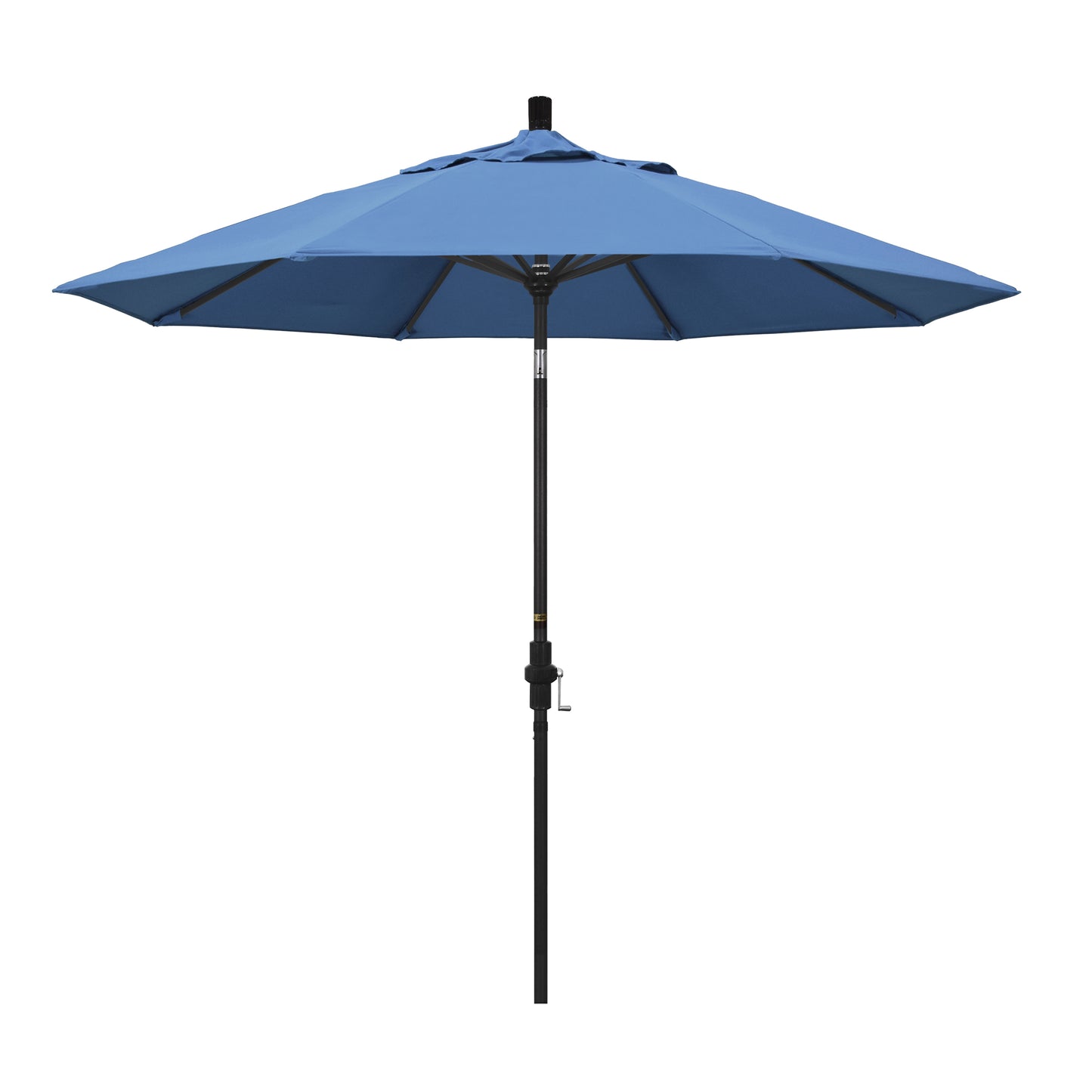 CasaFoyer California Umbrella 9' Market Umbrella - Durable Aluminum Frame, Collar Tilt Design, Easy Crank Opening - Enjoy Years of Shade with this User-Friendly Patio Umbrella