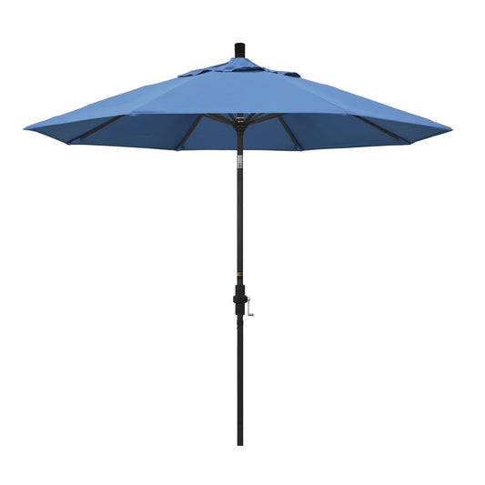 CasaFoyer California Umbrella 9' Market Umbrella - Durable Aluminum Frame, Collar Tilt Design, Easy Crank Opening - Enjoy Years of Shade with this User-Friendly Patio Umbrella