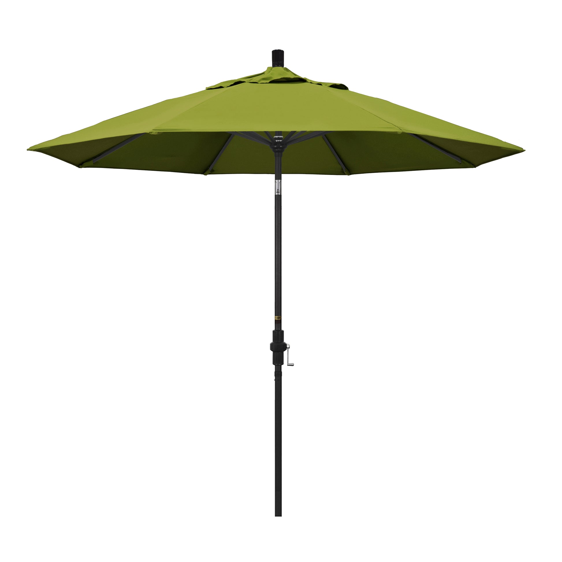 CasaFoyer California Umbrella 9' Market Umbrella with Collar Tilt and Crank Lift - Durable Aluminum Frame, Easy Tilt Control, Olefin Kiwi Fabric