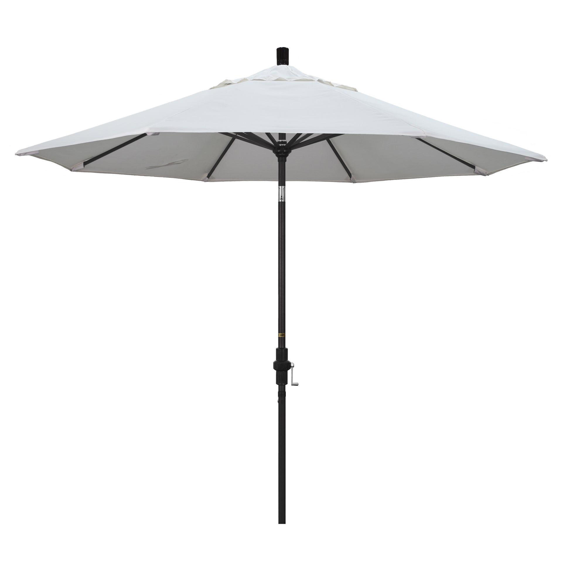 CasaFoyer California Umbrella 9' Market Umbrella with Collar Tilt and Crank Lift - Durable Aluminum Frame, Wide Range of Tilt Positions, User-Friendly Design