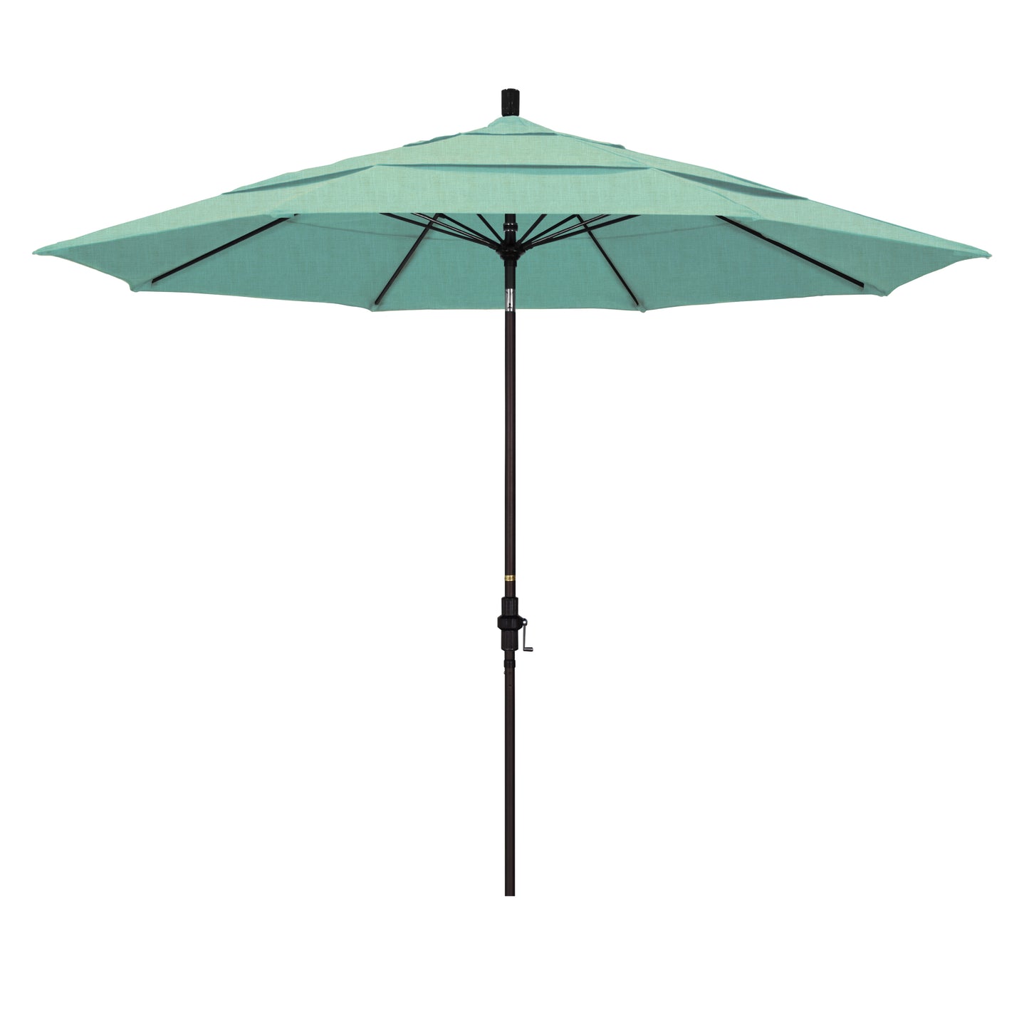 CasaFoyer 11' California Market Umbrella - Extra Large, Commercial-Grade Design, Aluminum Pole, Fiberglass Ribs, Collar Tilt, Wind Resistant