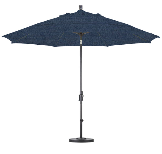 CasaFoyer 11' Extra-Large California Market Umbrella with Commercial-Grade Design, Aluminum Pole, Fiberglass Ribs, and Advanced Tilt System