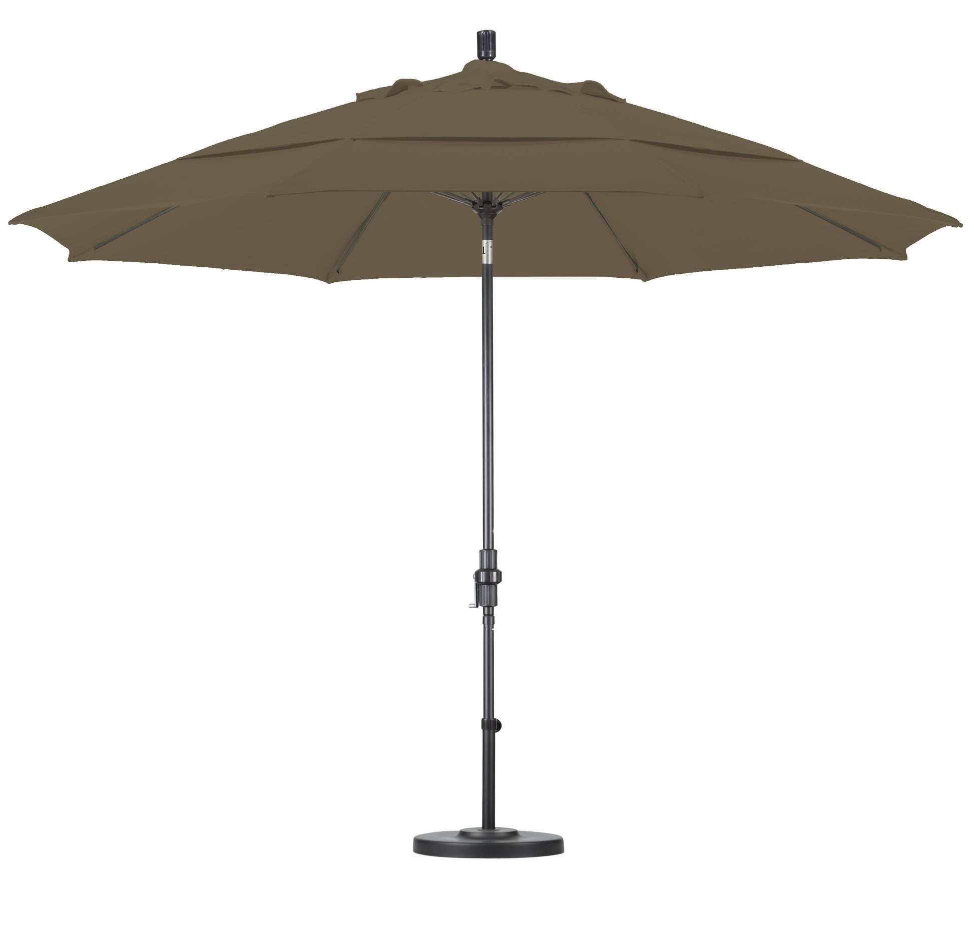 CasaFoyer 11' Extra-Large California Market Umbrella | Aluminum Pole | Fiberglass Ribs | Collar Tilt | Wind Resistant | Premium Design