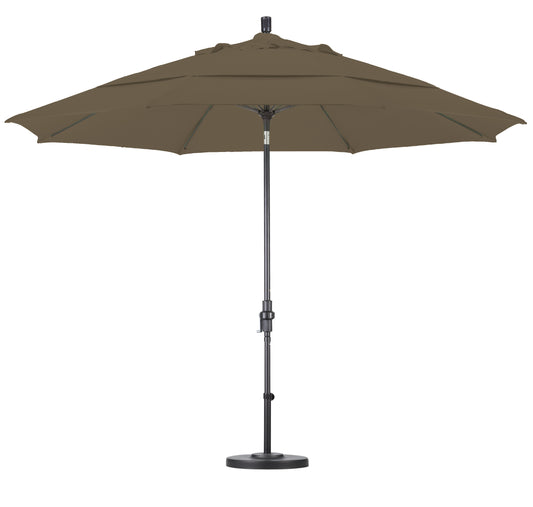 CasaFoyer 11' Extra-Large California Market Umbrella | Aluminum Pole | Fiberglass Ribs | Collar Tilt | Wind Resistant | Premium Design