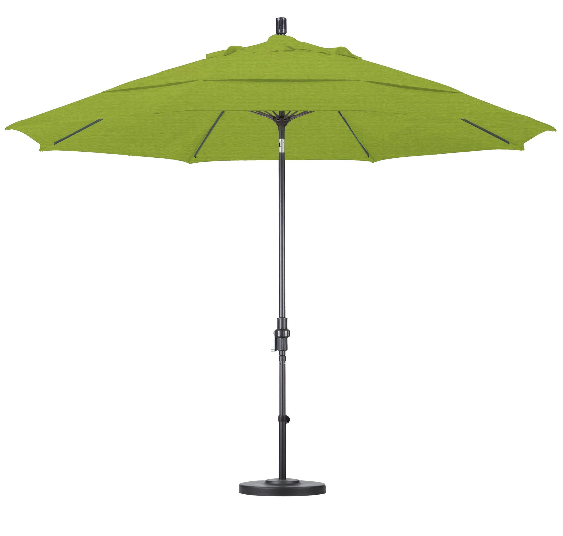 CasaFoyer 11' California Market Umbrella - Extra Large, Commercial-Grade Design, Aluminum Pole, Fiberglass Ribs, Collar Tilt, Wind Resistant
