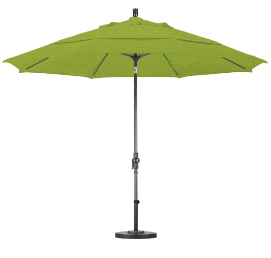 CasaFoyer 11' California Market Umbrella - Extra Large, Commercial-Grade Design, Aluminum Pole, Fiberglass Ribs, Collar Tilt, Wind Resistant