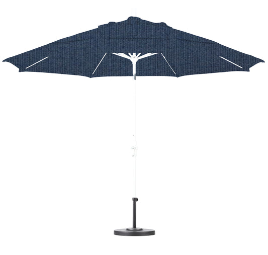 CasaFoyer 11ft California Market Umbrella - Extra Large, Commercial-Grade Design, Aluminum Pole, Fiberglass Ribs, Collar Tilt, Wind Resistant