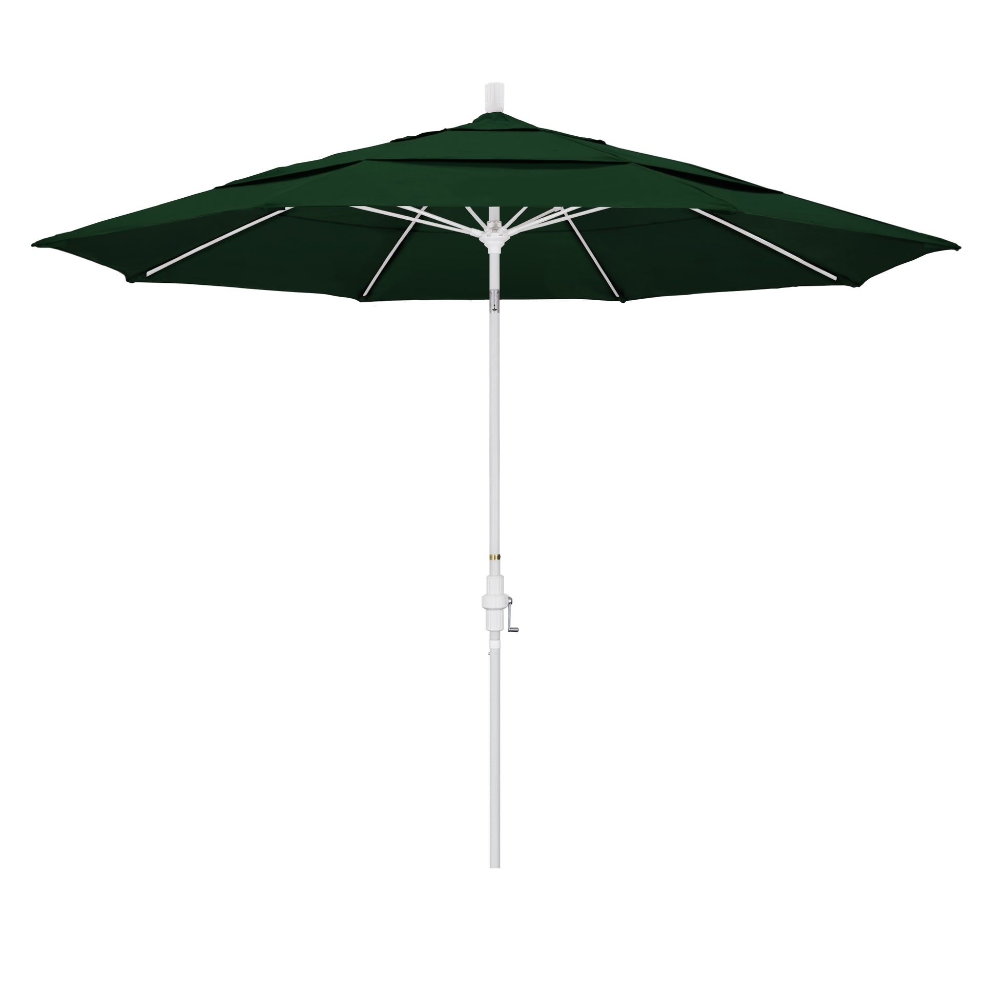 CasaFoyer 11ft California Market Umbrella - Extra Large, Commercial-Grade Design, Aluminum Pole, Fiberglass Ribs, Collar Tilt, Wind Resistant