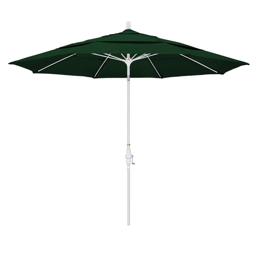 CasaFoyer 11ft California Market Umbrella - Extra Large, Commercial-Grade Design, Aluminum Pole, Fiberglass Ribs, Collar Tilt, Wind Resistant