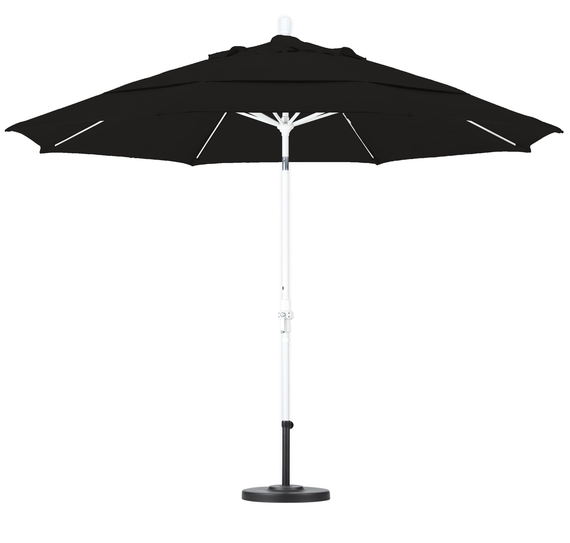 CasaFoyer 11' California Market Umbrella with Advanced Collar Tilt Design - Extra Large Patio Umbrella with Durable Aluminum Pole and Premium Fiberglass Ribs
