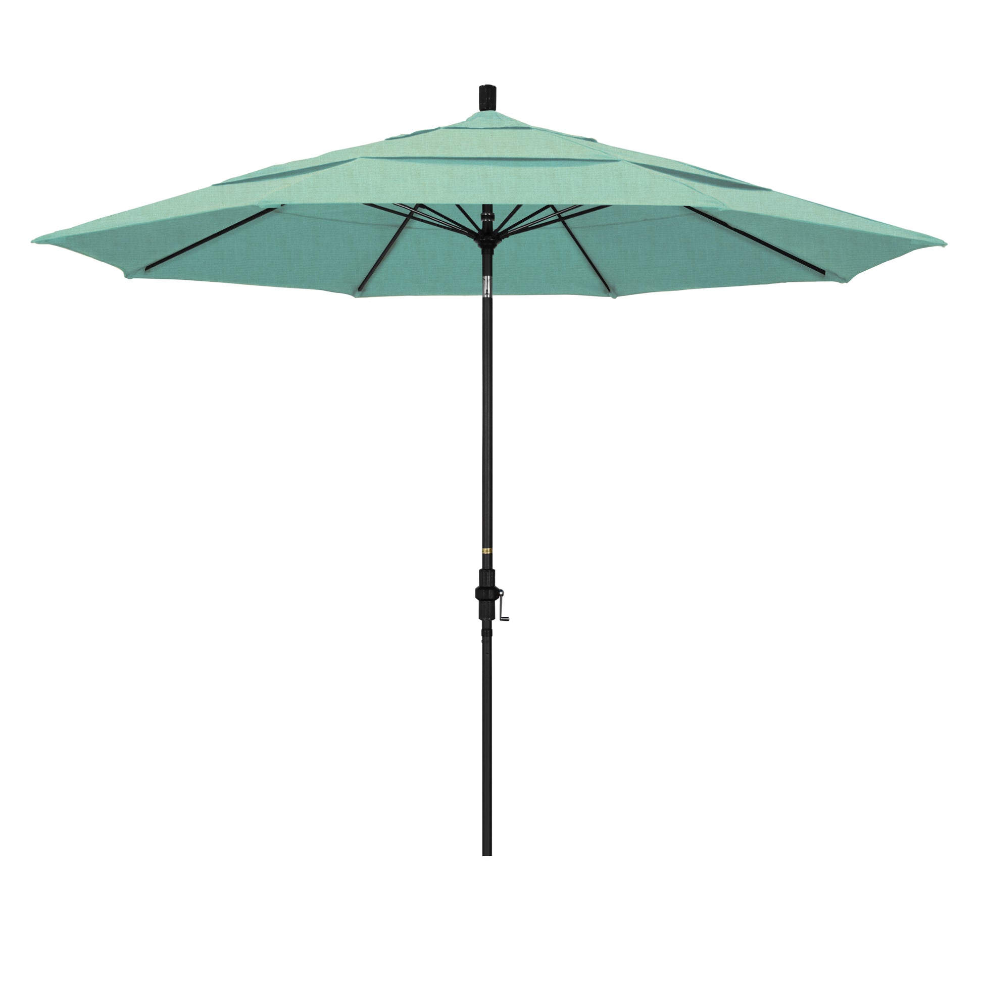 CasaFoyer 11' California Market Umbrella with Advanced Collar Tilt Design - Durable Aluminum Pole, Premium Fiberglass Ribs, Wind Resistant Canopy - Sunbrella Fabric
