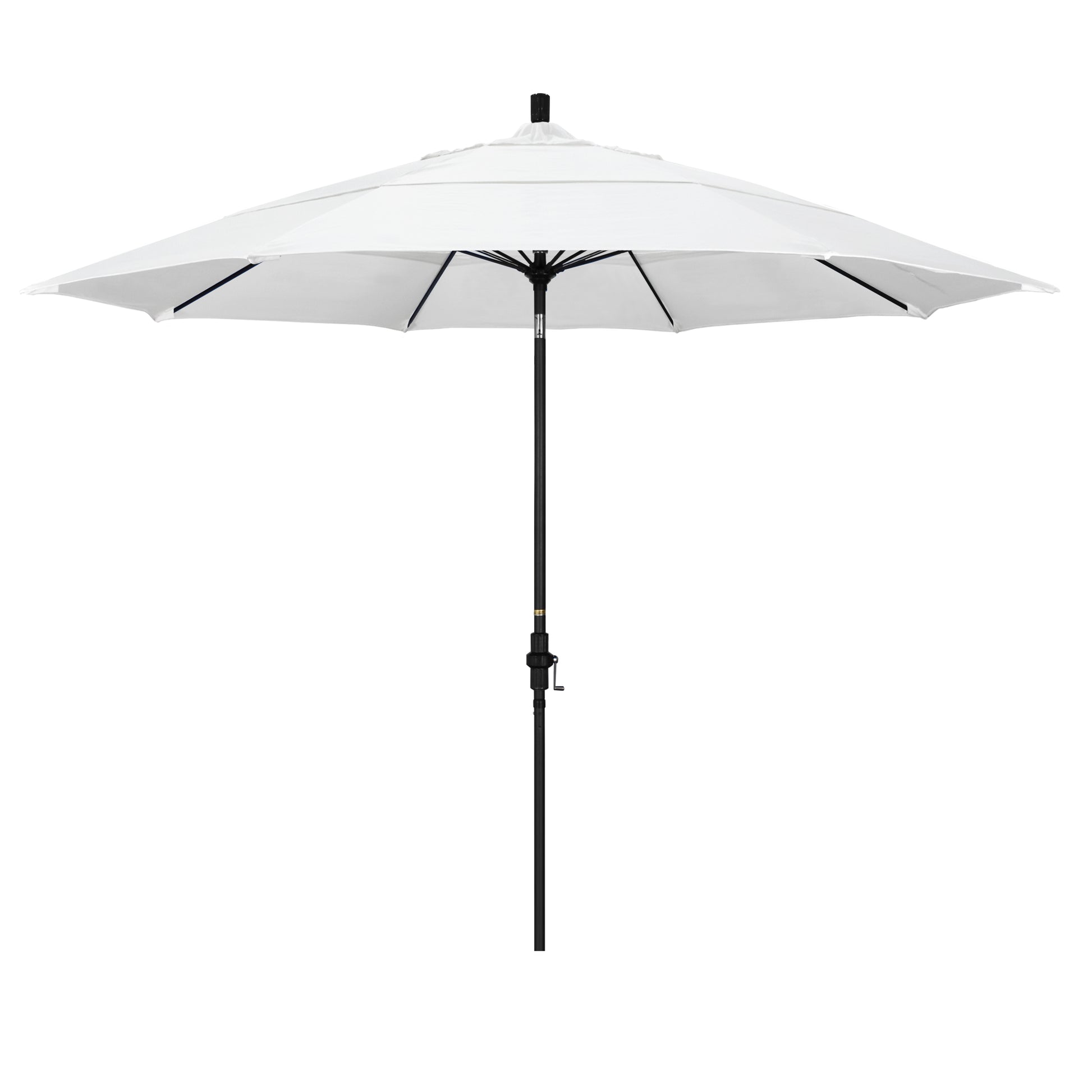 CasaFoyer 11' California Market Umbrella - Extra Large, Commercial-Grade Design, Aluminum Pole, Fiberglass Ribs, Collar Tilt, Wind Resistant
