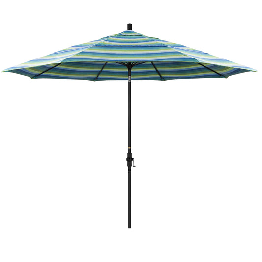 CasaFoyer 11' Extra-Large California Market Umbrella | Commercial-Grade Design | Aluminum Pole | Fiberglass Ribs | Collar Tilt | Wind Resistant
