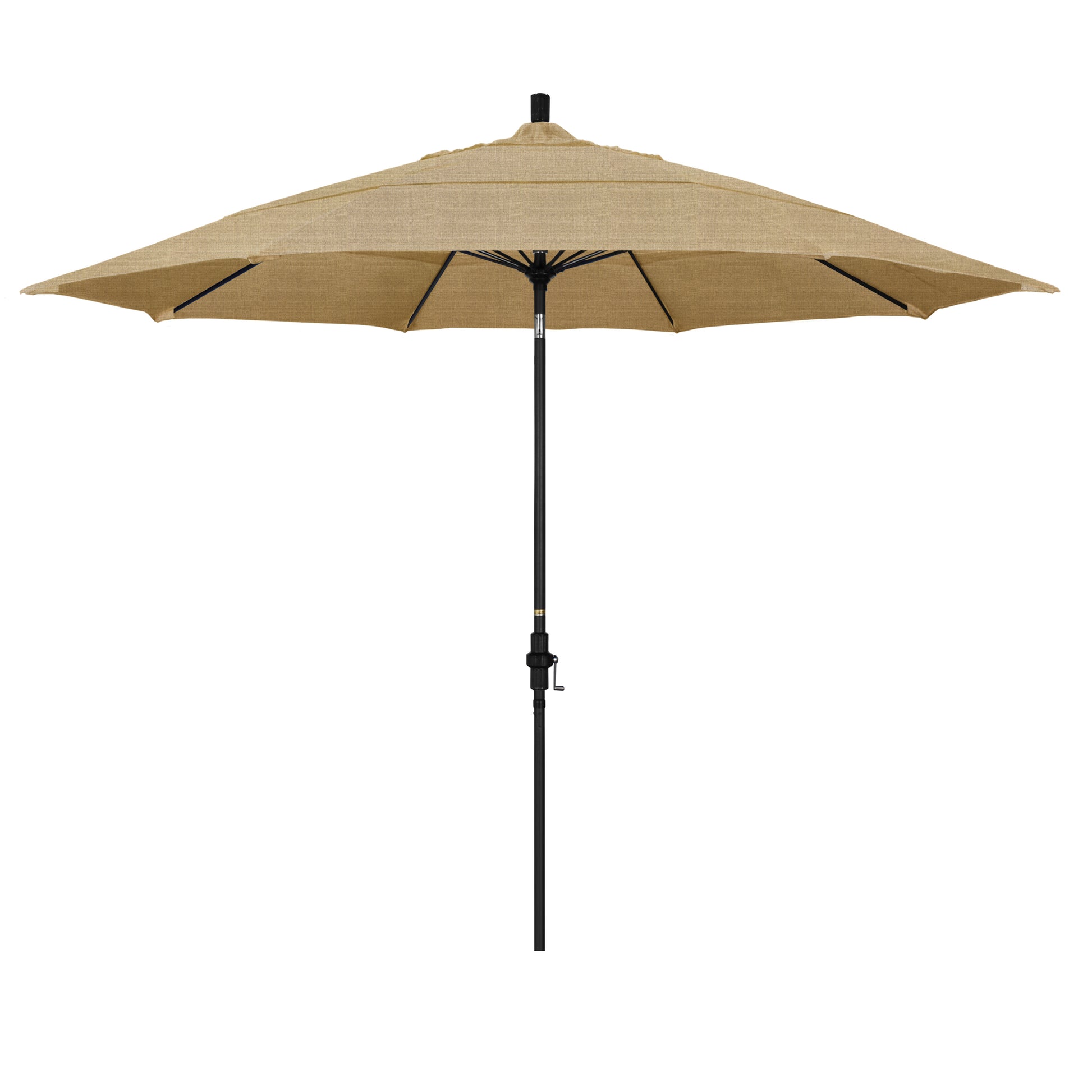 CasaFoyer 11' California Market Umbrella - Extra Large, Commercial-Grade Design, Aluminum Pole, Fiberglass Ribs, Collar Tilt, Wind Resistant Canopy