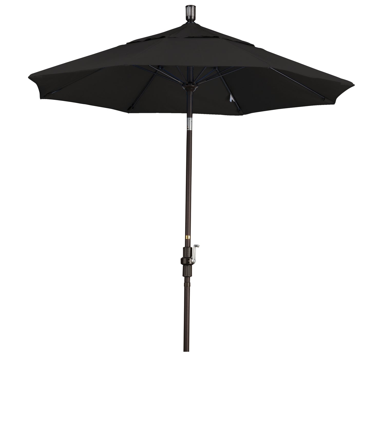 CasaFoyer 7.5' California Market Umbrella - Durable Aluminum Pole, Premium Fiberglass Ribs, Extra-Large Canopy, Advanced Tilt Design
