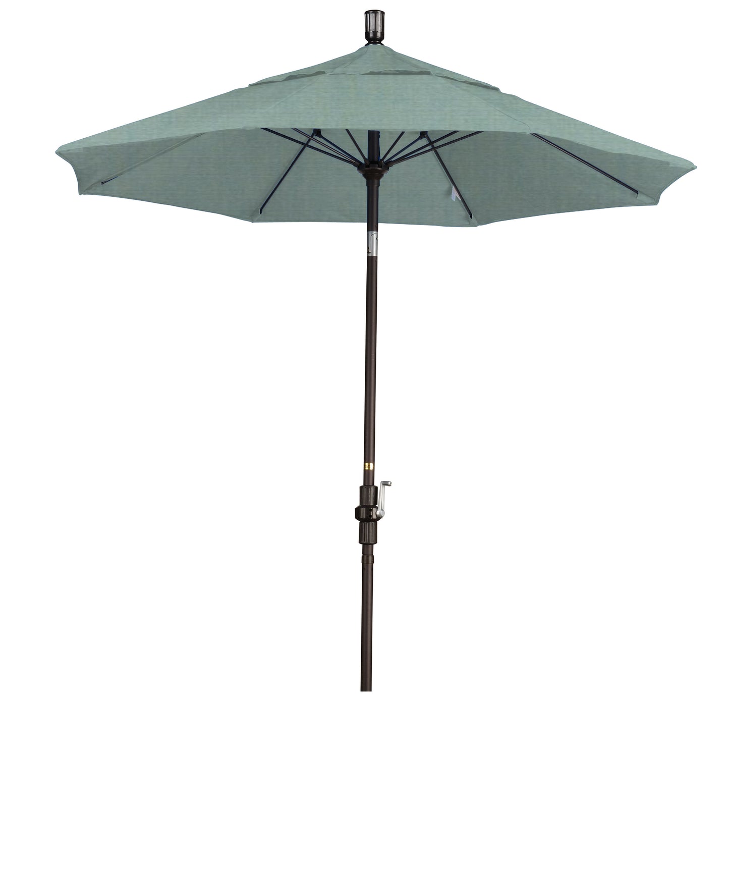 CasaFoyer 7.5' California Market Umbrella - Sturdy Aluminum Pole, Premium Fiberglass Ribs, Extra-Large Canopy, Advanced Tilt Design. Enjoy Years of Shade!