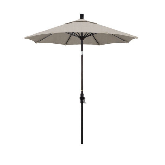 CasaFoyer 7.5' California Market Umbrella - Commercial-Grade Design, Aluminum Pole, Fiberglass Ribs, Collar Tilt, Durable & Flexible Canopy