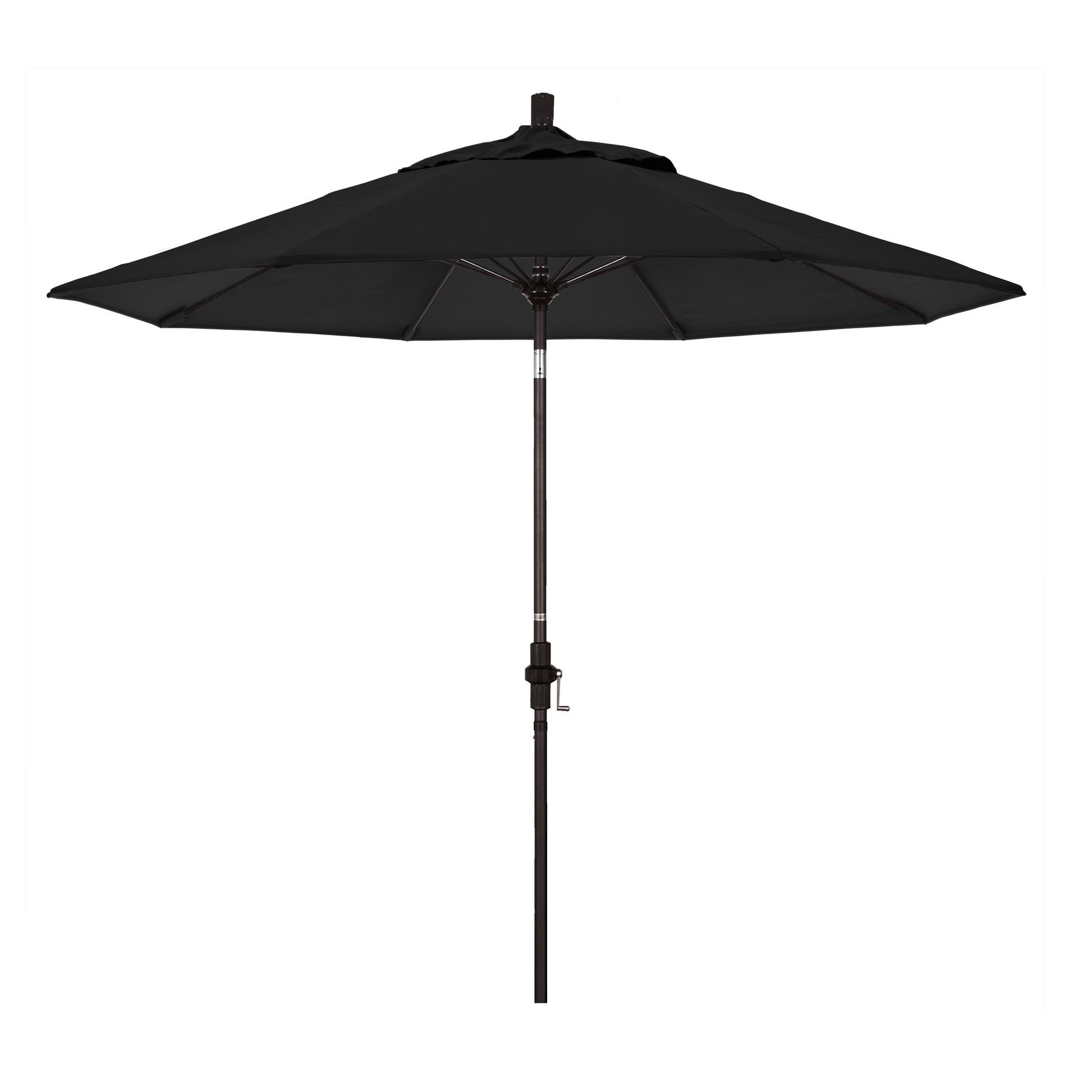 CasaFoyer 9' Durable Fiberglass Frame Umbrella with Water-Repellent Fabric, Crank Lift & Infinity Tilt - Ideal for Sun Protection & Strong Winds