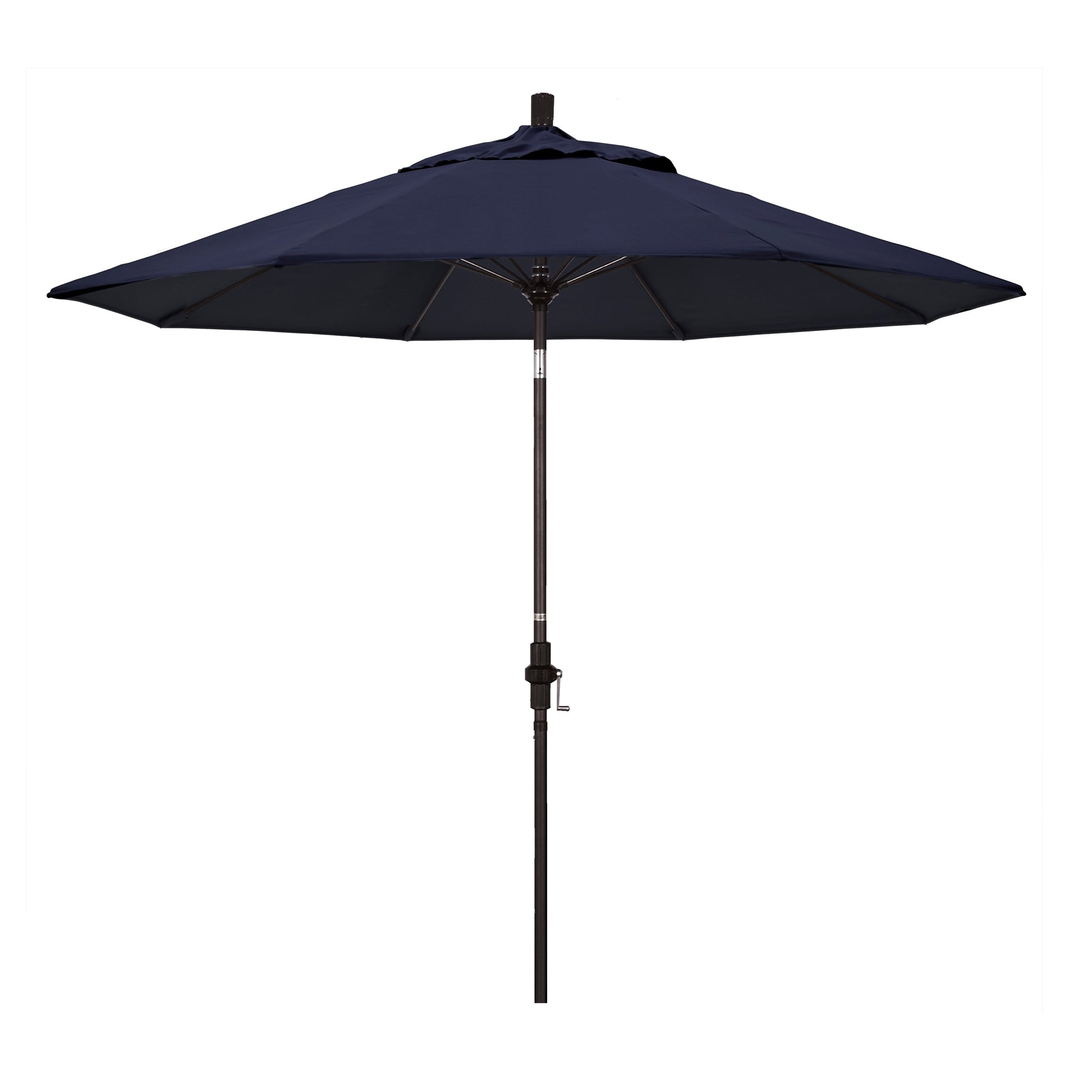 CasaFoyer 9' Fiberglass Frame Patio Umbrella with Water-Repellent Fabric, Crank Lift, and Infinity Tilt - Durable and Wind-Resistant - Ideal for 48" Round Tables