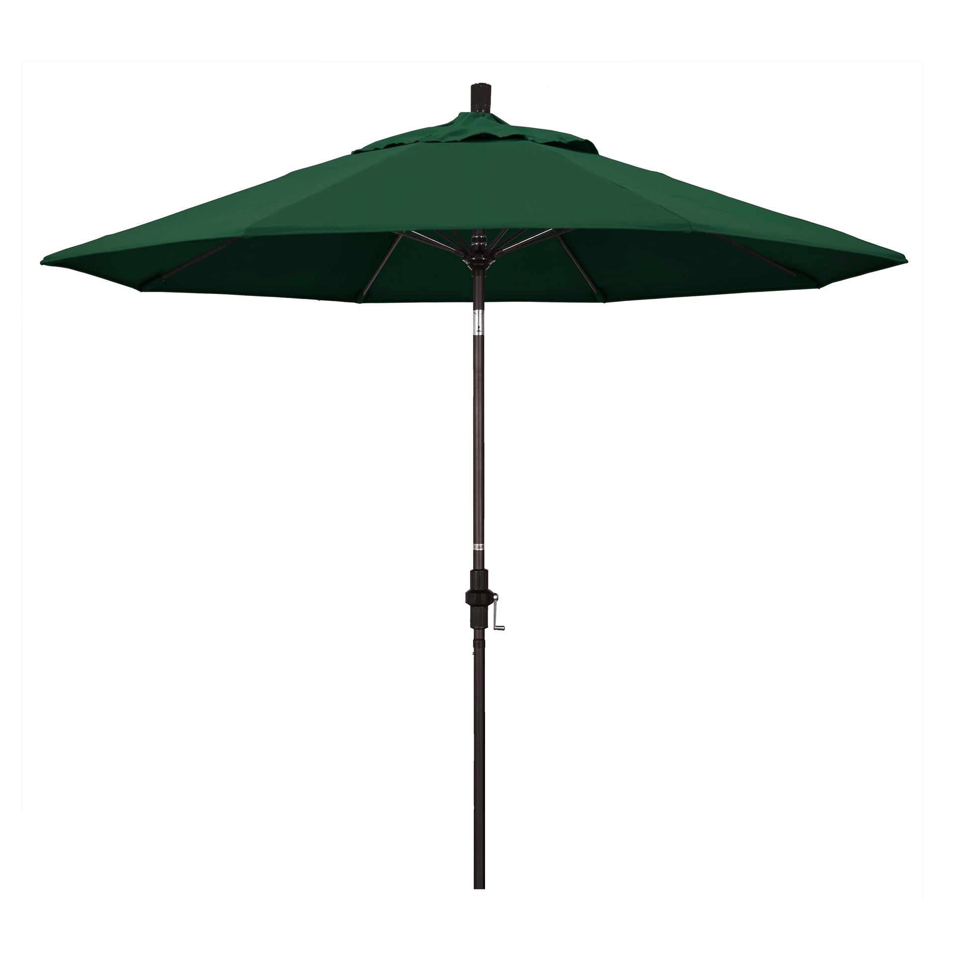 CasaFoyer Durable 9ft Fiberglass Frame Umbrella with Crank Lift & Tilt - Water-Repellent Fabric, Wind Resistant - Ideal for Patio Tables - Base Not Included