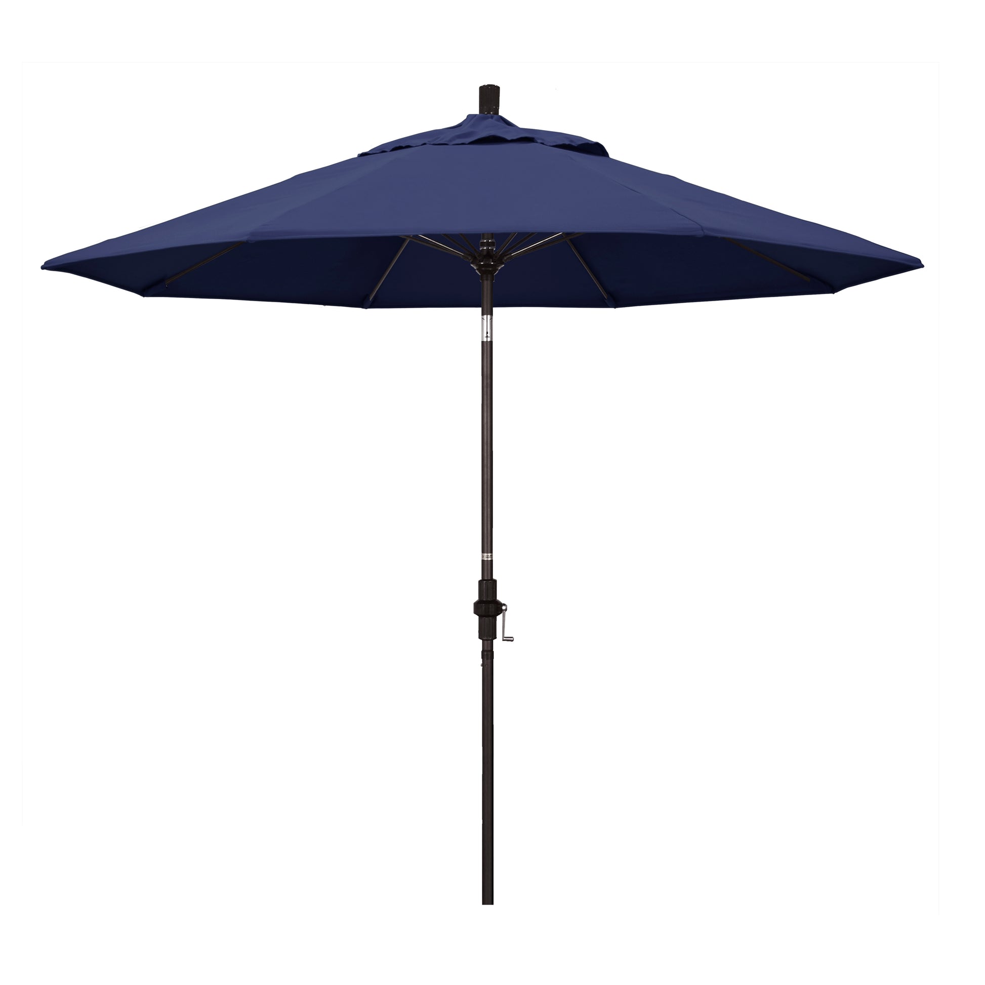 CasaFoyer Durable 9ft Fiberglass Frame Umbrella with Water-Repellent Fabric, Crank Lift & Infinity Tilt - Ideal for Patio Tables (Base not included)