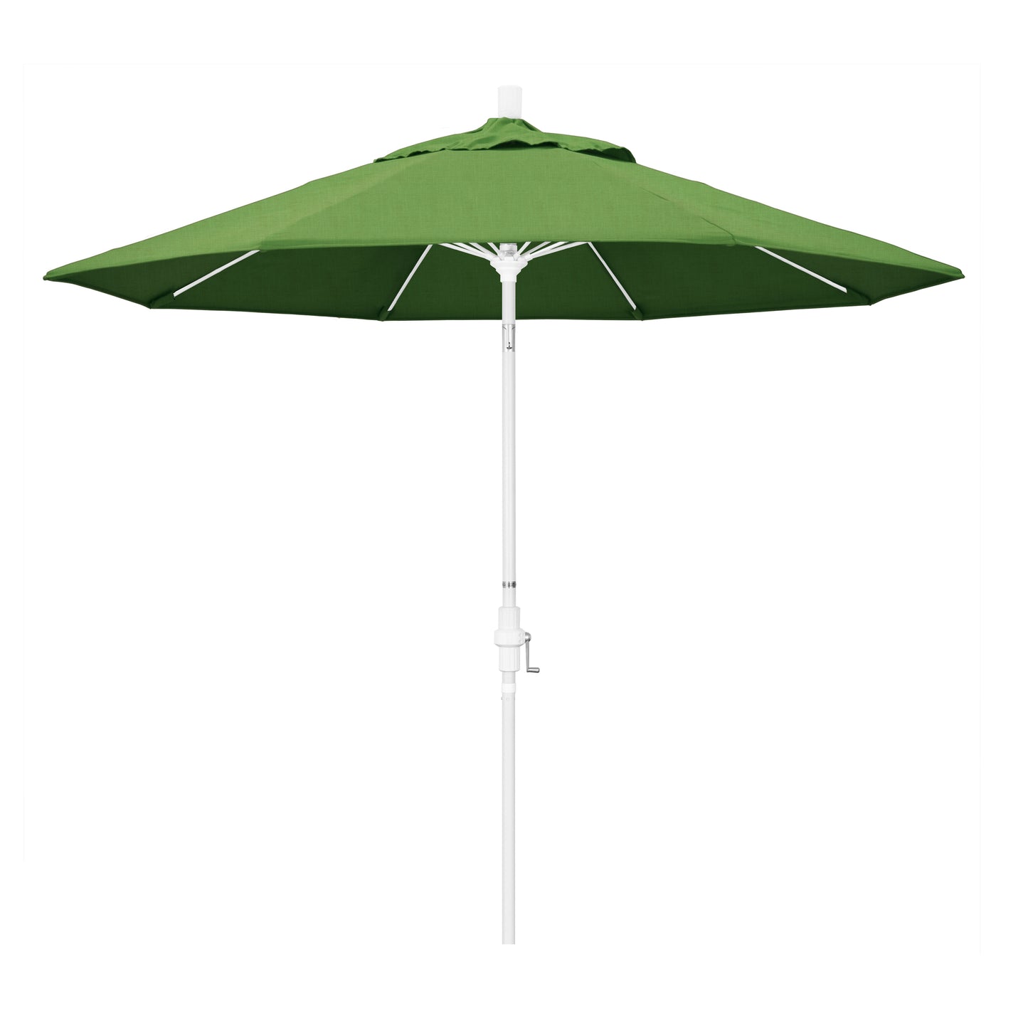 CasaFoyer 9' Durable Fiberglass Frame Umbrella with Crank Lift & Infinity Tilt - Water-Repellent Fabric - Ideal for Patio & Outdoor Use