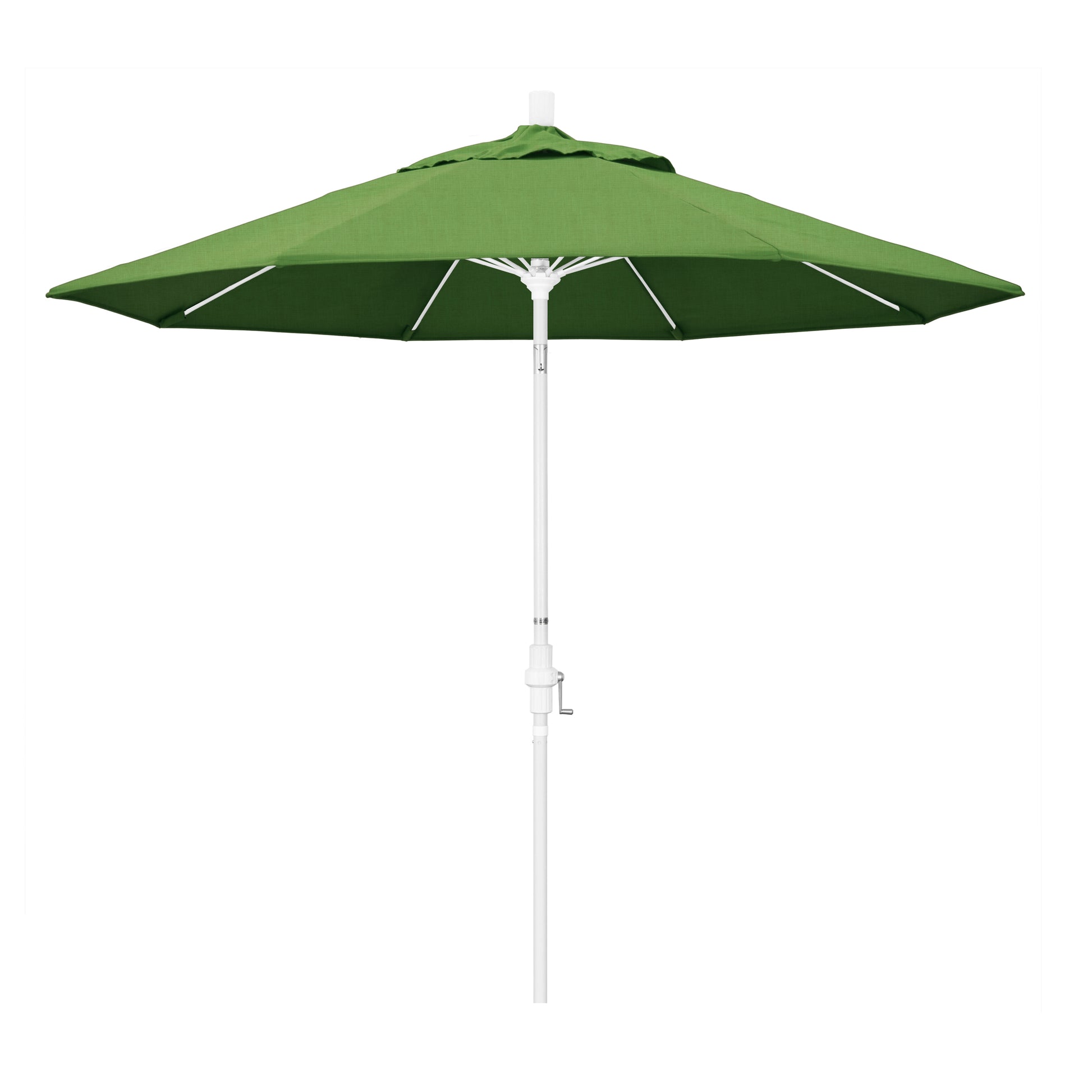 CasaFoyer 9' Durable Fiberglass Frame Umbrella with Crank Lift & Infinity Tilt - Water-Repellent Fabric - Ideal for Patio & Outdoor Use