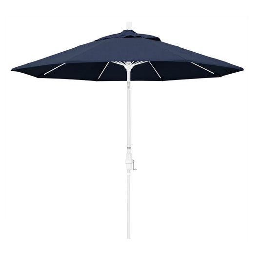 CasaFoyer Durable 9ft Fiberglass Frame Umbrella with Crank Lift & Tilt Mechanism - Water-Repellent Fabric - Ideal for Patio Tables - Base Not Included