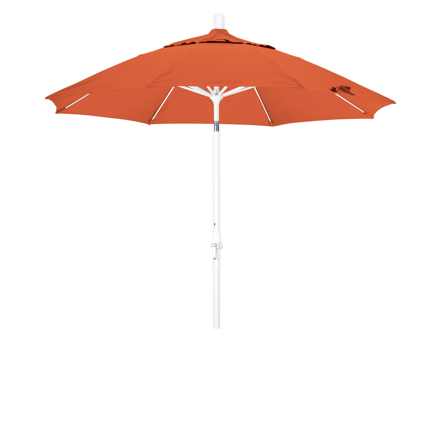 CasaFoyer 9' Durable Fiberglass Frame Umbrella with Crank Lift & Infinity Tilt - Water-Repellent Fabric - Ideal for 48" Round Tables
