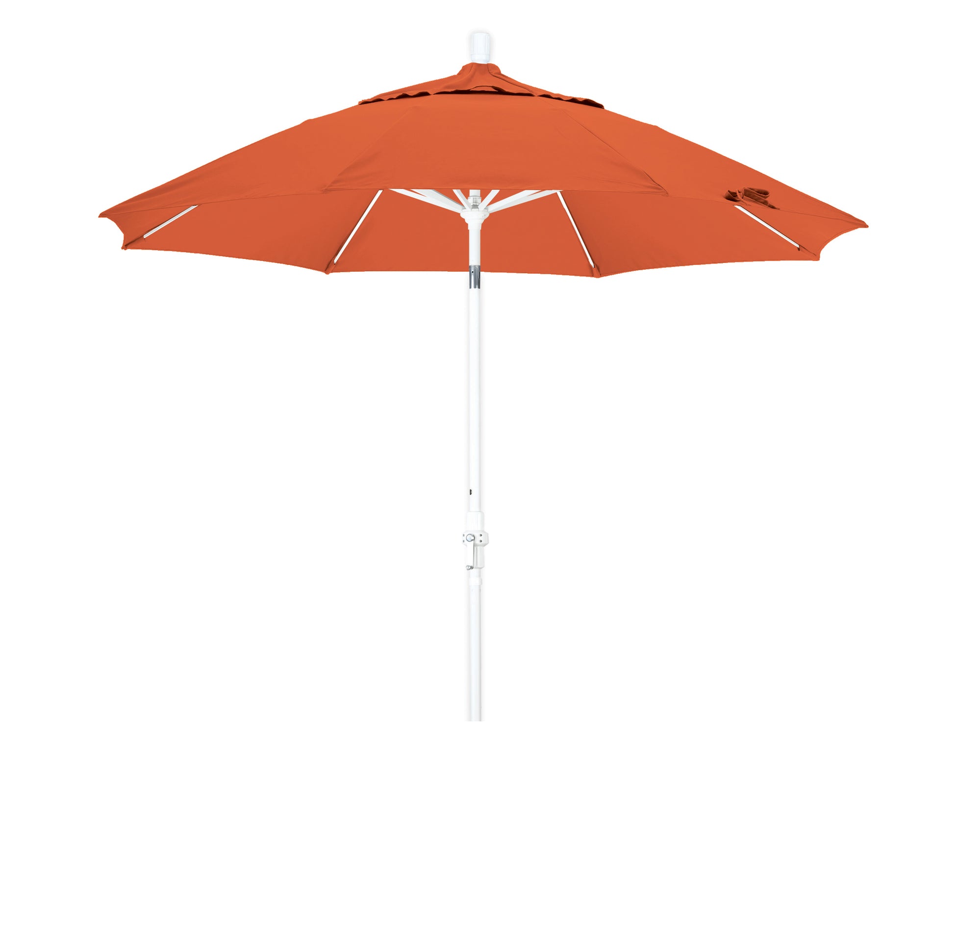 CasaFoyer 9' Durable Fiberglass Frame Umbrella with Crank Lift & Infinity Tilt - Water-Repellent Fabric - Ideal for 48" Round Tables