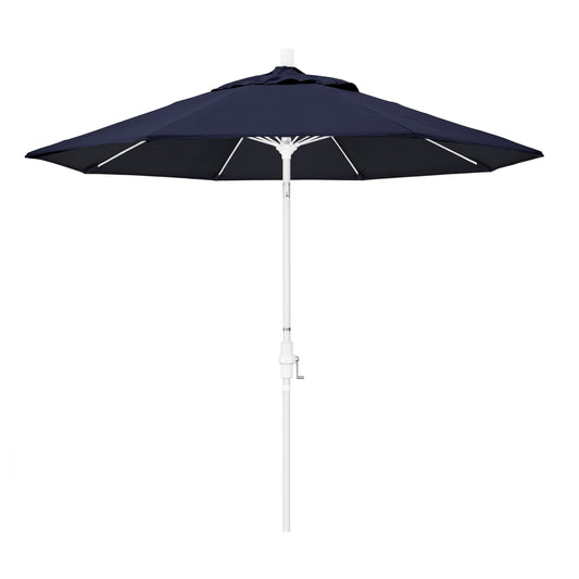 CasaFoyer 9' Fiberglass Frame Patio Umbrella with Crank Lift and Infinity Tilt - Durable Water-Repellent Fabric - Ideal for 48" Round Tables
