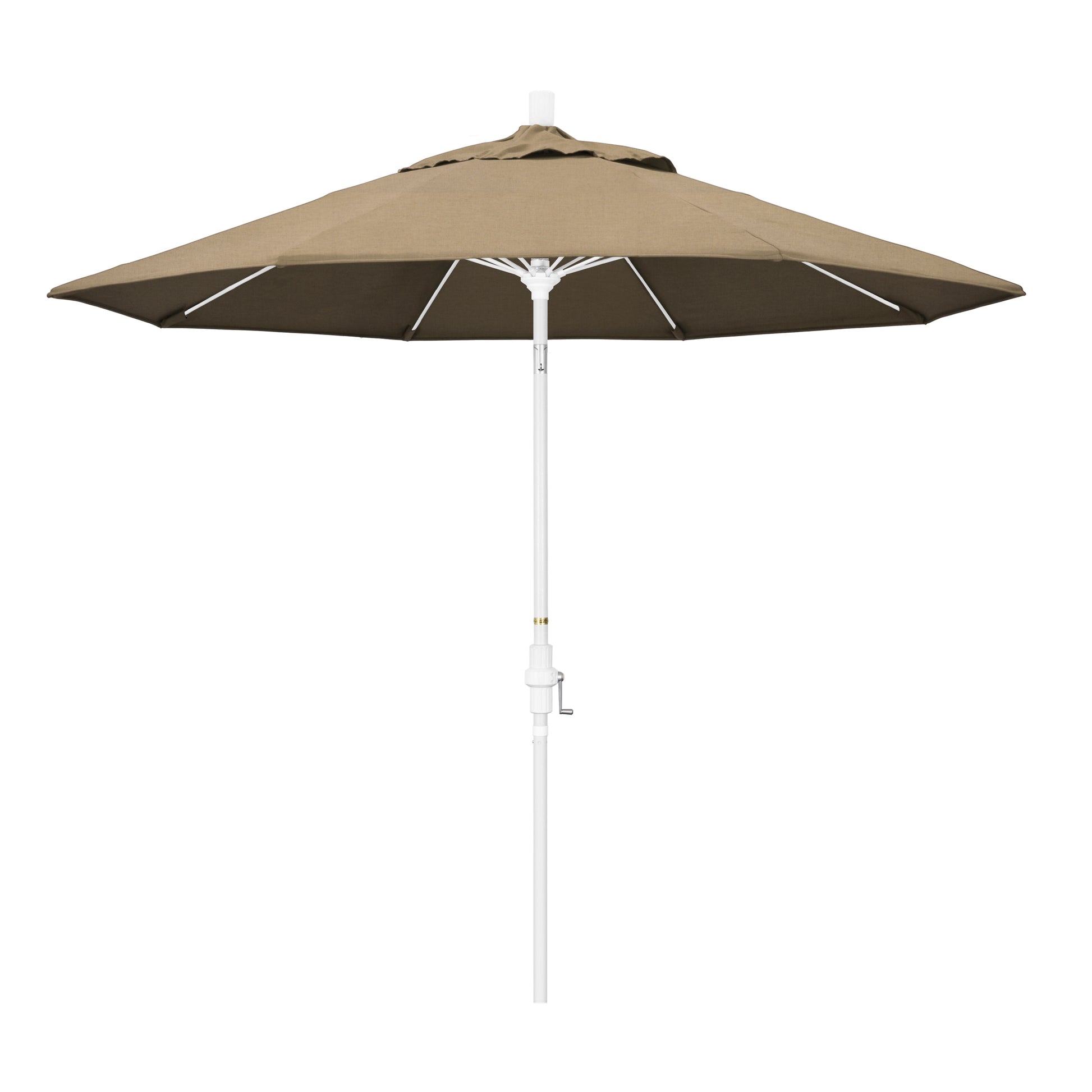 CasaFoyer 9' Fiberglass Frame Umbrella with Water-Repellent Fabric, Crank Lift, and Infinity Tilt - Durable and Versatile for Challenging Weather Conditions