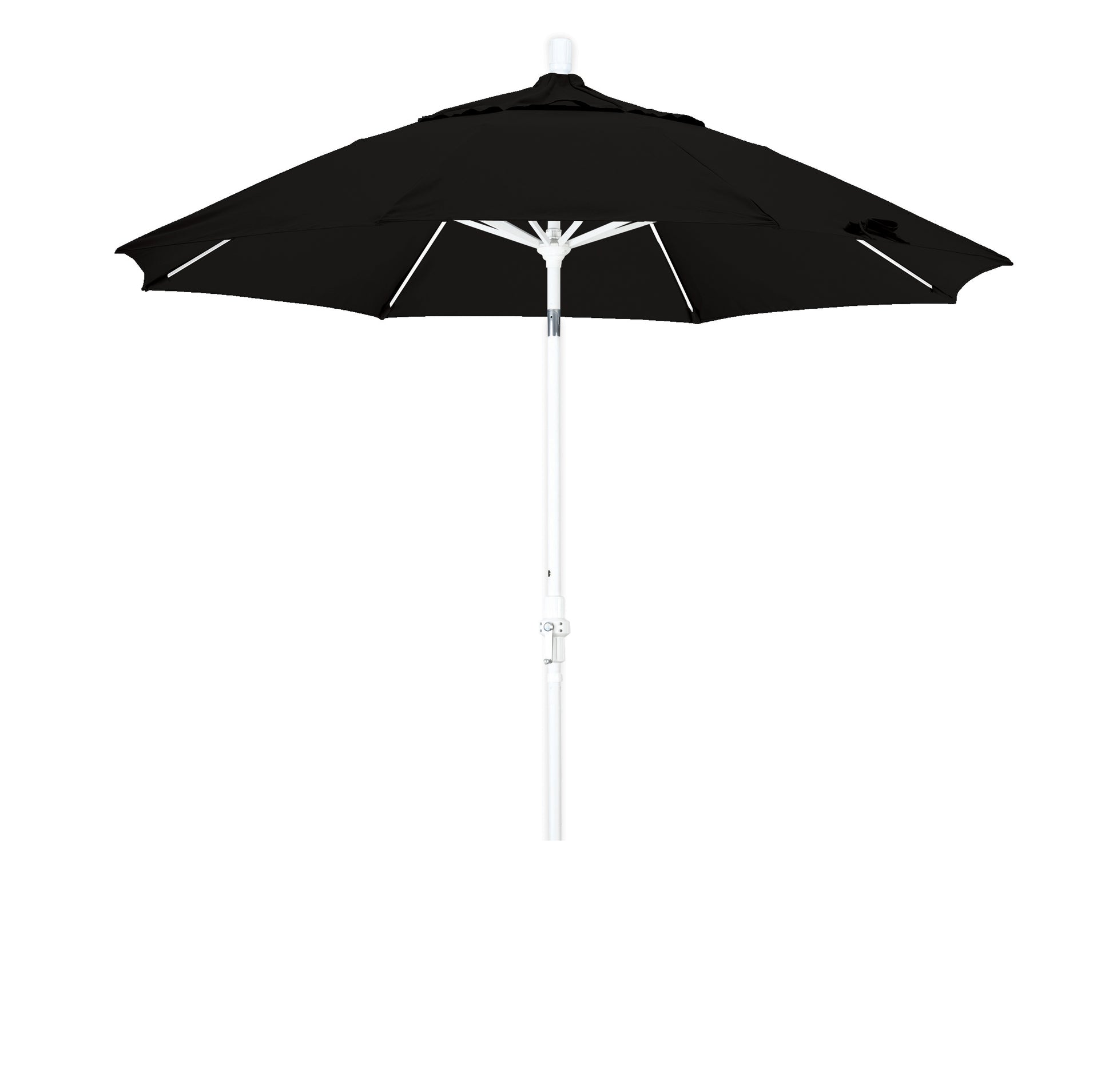 CasaFoyer 9' Durable Fiberglass Frame Umbrella with Water-Repellent Fabric, Crank Lift & Infinity Tilt - Ideal for Sun Protection & Easy Setup