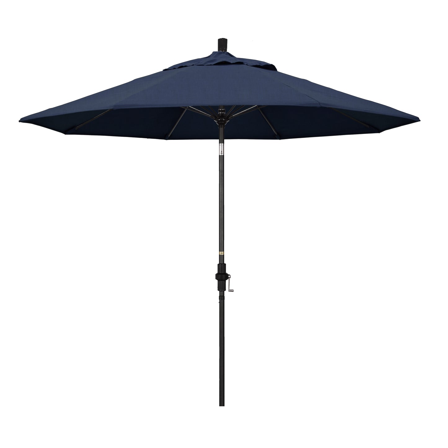 CasaFoyer Durable 9ft Fiberglass Frame Umbrella with Crank Lift & Tilt Mechanism - Water-Repellent Fabric, Wind Resistant - Ideal for Patio Tables - Base Not Included